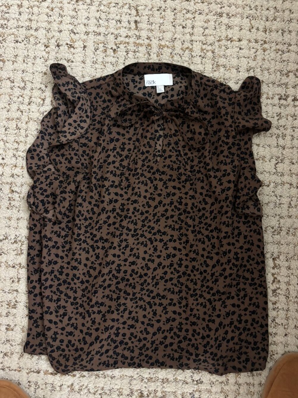 Nordstrom Rack Leapord / Floral Blouse